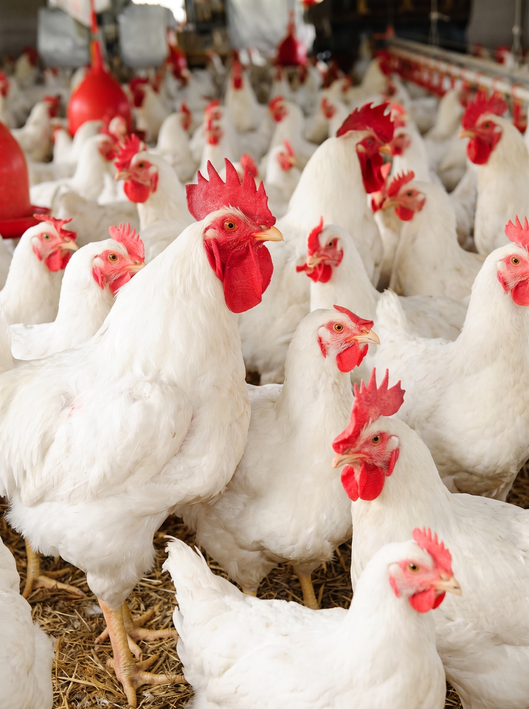 Processed chicken meat